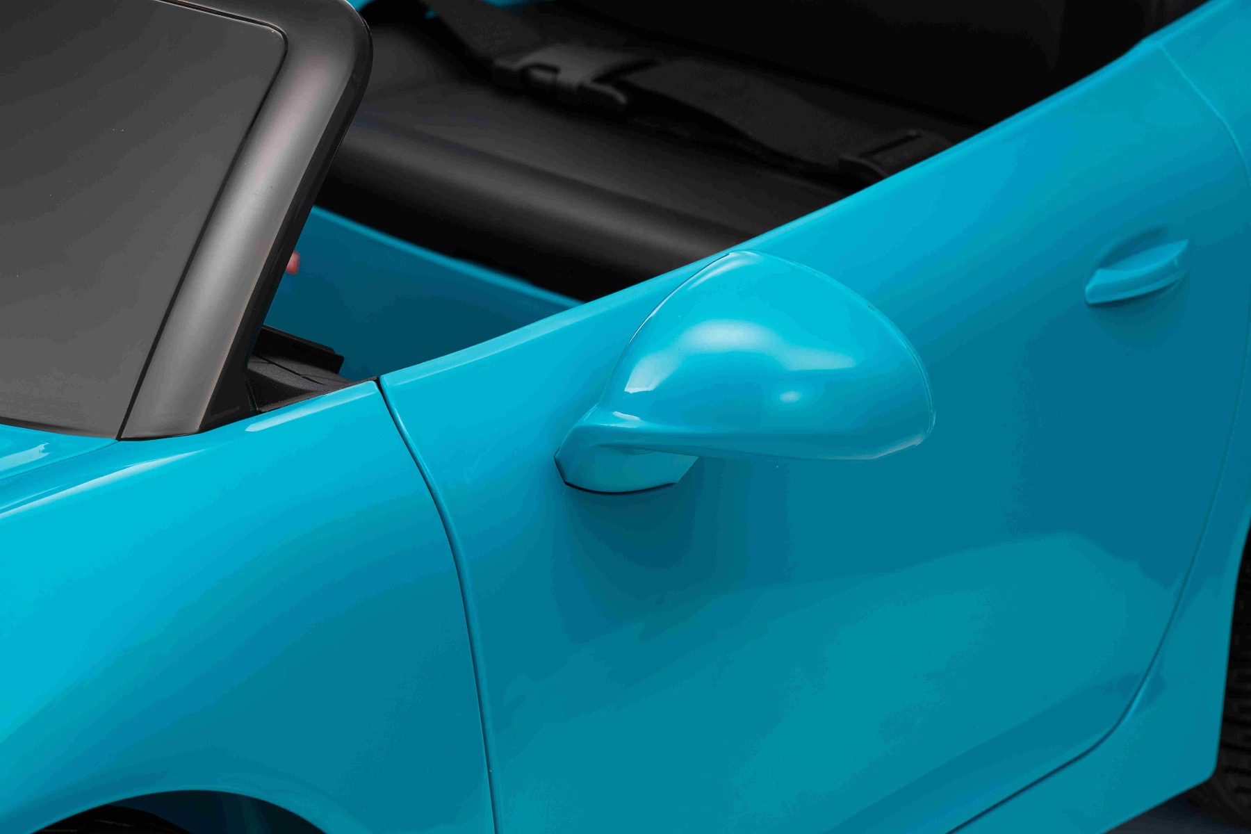 Mașină electrică copii RUF GT 12V, albastru, Uși care se deschid, Telecomandă 2.4 GHz, Lumini LED față și spate, Intrare USB/Aux, Baterie litiu, Motor 2 X 35W, Licență ORIGINALĂ - imagine 27