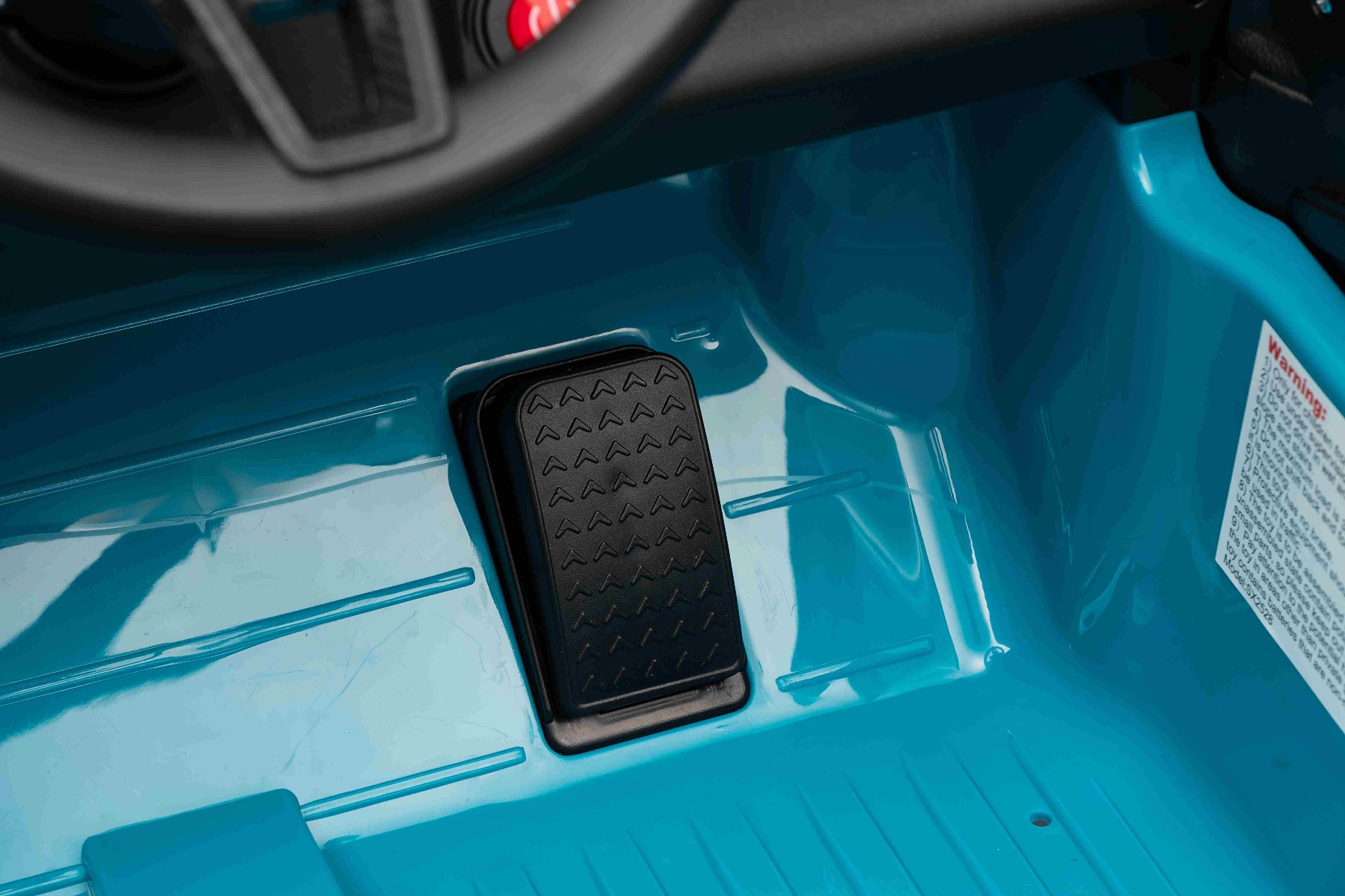 Mașină electrică copii RUF GT 12V, albastru, Uși care se deschid, Telecomandă 2.4 GHz, Lumini LED față și spate, Intrare USB/Aux, Baterie litiu, Motor 2 X 35W, Licență ORIGINALĂ - imagine 33