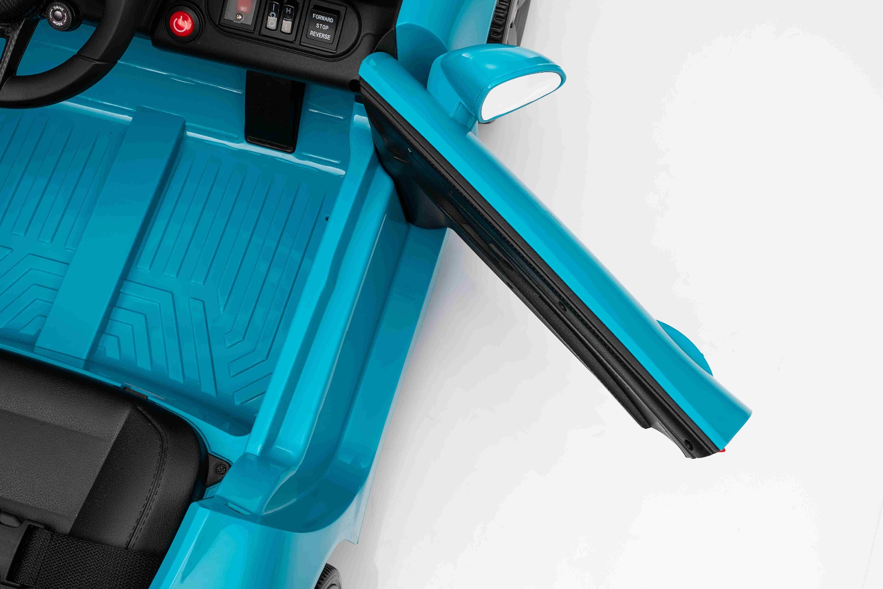 Mașină electrică copii RUF GT 12V, albastru, Uși care se deschid, Telecomandă 2.4 GHz, Lumini LED față și spate, Intrare USB/Aux, Baterie litiu, Motor 2 X 35W, Licență ORIGINALĂ - imagine 36