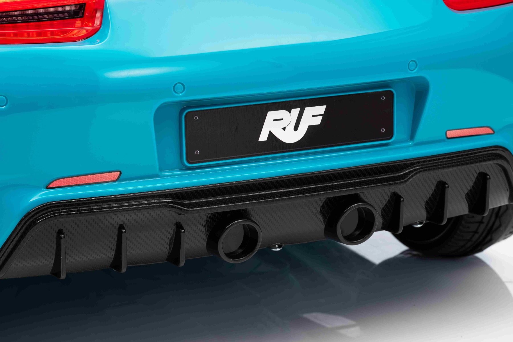 Mașină electrică copii RUF GT 12V, albastru, Uși care se deschid, Telecomandă 2.4 GHz, Lumini LED față și spate, Intrare USB/Aux, Baterie litiu, Motor 2 X 35W, Licență ORIGINALĂ - imagine 41