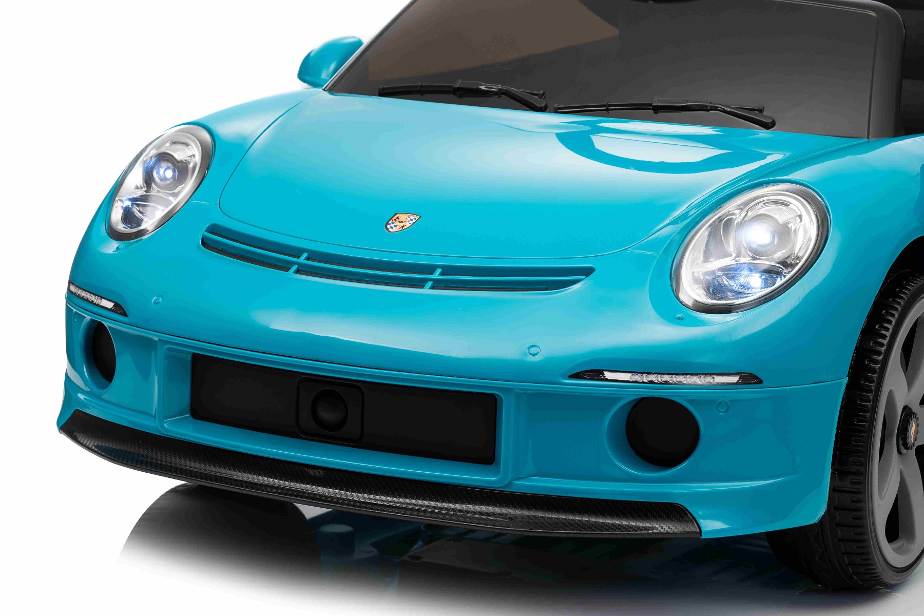 Mașină electrică copii RUF GT 12V, albastru, Uși care se deschid, Telecomandă 2.4 GHz, Lumini LED față și spate, Intrare USB/Aux, Baterie litiu, Motor 2 X 35W, Licență ORIGINALĂ - imagine 46