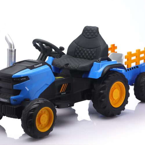 Masinuta electrica, pentru copii, cu telecomanda, BJSD6603BLUE