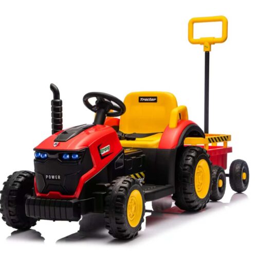Masinuta electrica, pentru copii, cu telecomanda, BJFB319BROSU