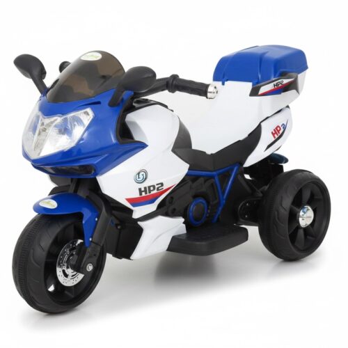 Motocicleta electrica cu acumulator, pentru copii , HP2 MB6187A (albastru)