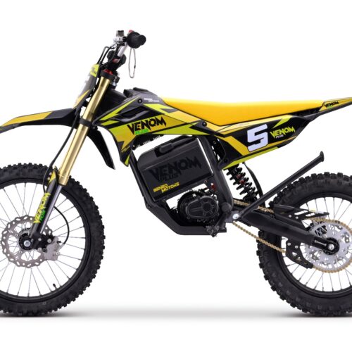 Motocross electric TEA Sports Venom PLUS galben – 8000W