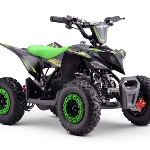 Quad electric pentru copii TEA Sports Raptor verde – 800W