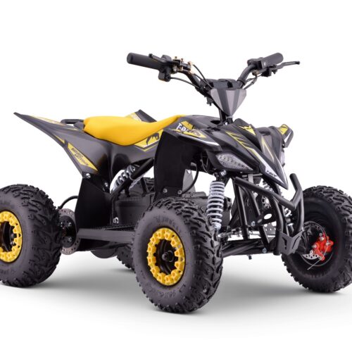 Quad electric pentru copii TEA Sports T-REX galben – 1300W