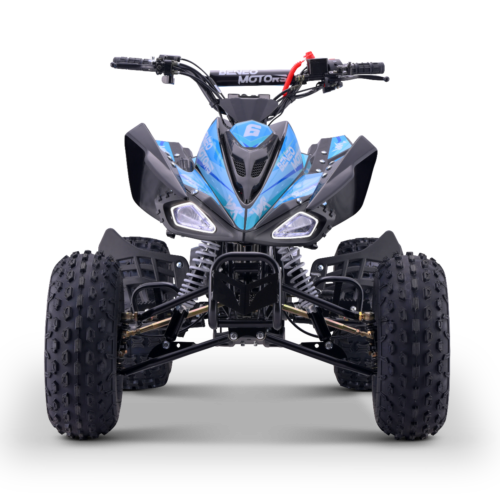 Quad pe benzină pentru copii TEA Sports ZXT albastru – 125cmc