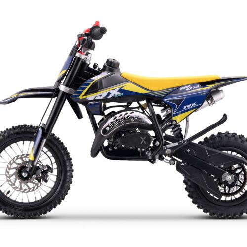Motocross pe benzină pentru copii TEA Sports Cross TRX galben– 60cm3