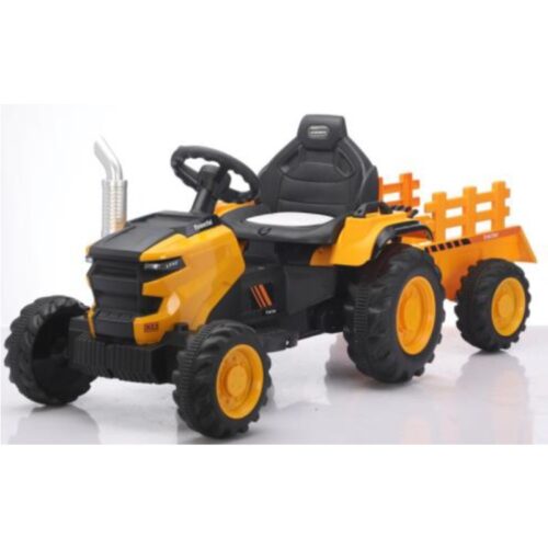 Masinuta electrica, pentru copii, cu telecomanda, BJSD6603GALBEN