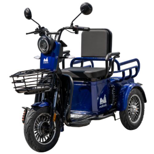 TRICICLU ELECTRIC PERSOANE DECENEU TRP500 – Albastru