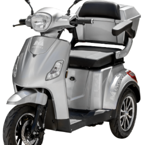 TRICICLU ELECTRIC PERSOANE HORIA TRP800 – 800W / Argintiu