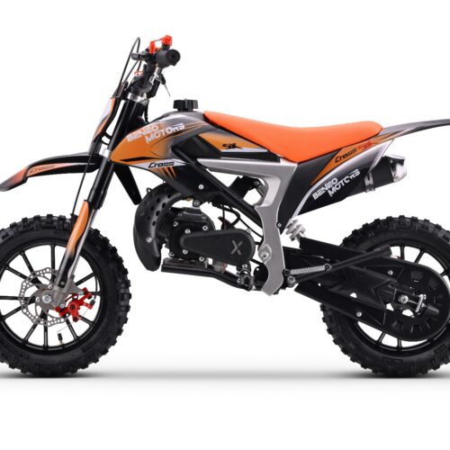 Motocicletă pe benzină pentru copii CROSS SX Portocaliu – 50cmc