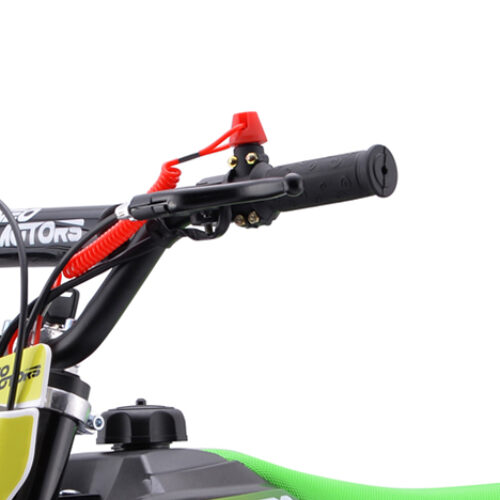 Motocicletă pe benzină pentru copii CROSS XM verde – 50cmc