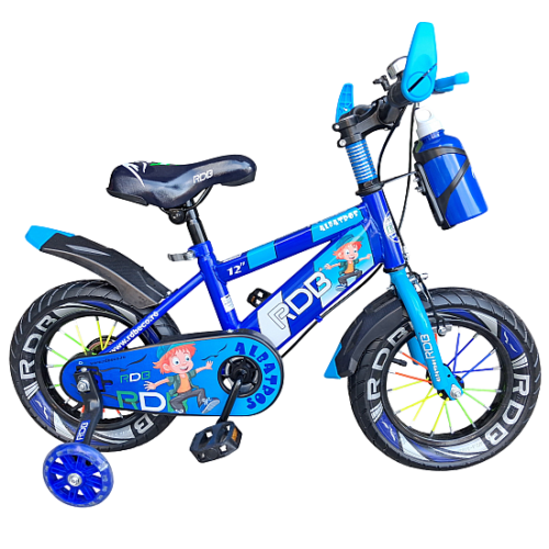 Bicicleta copii pentru baieti RDB Albatros, 12 inch, albastru