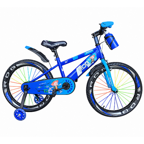 Bicicleta copii pentru baieti RDB Albatros, 20 inch, albastru