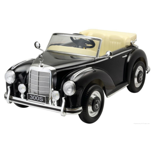 Masinuta electrica pentru copii Mercedes Benz 300S (LS618) Negru metalizat