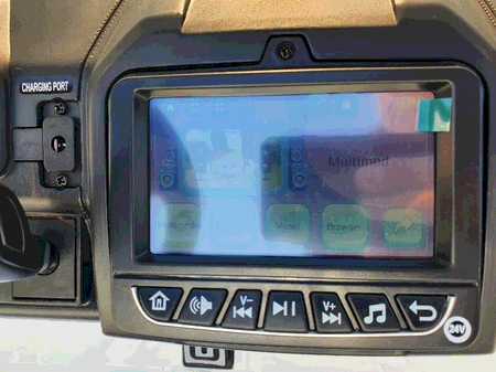 Masinuta electrica pentru copii Ford Super Duty XXL cu 2 locuri, 24V 4x4 ecran LCD (2088-power) Alb - imagine 9
