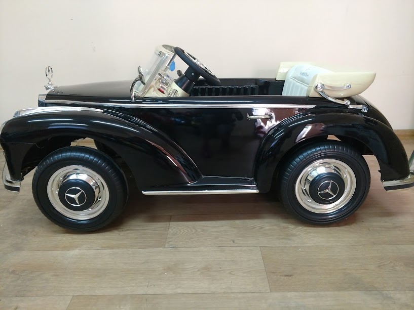 Masinuta electrica pentru copii Mercedes Benz 300S (LS618) Negru metalizat - imagine 4