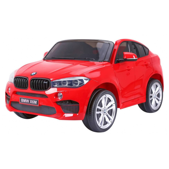 Masinuta electrica pentru copii BMW X6M (2168) XXL cu 2 locuri, Rosu