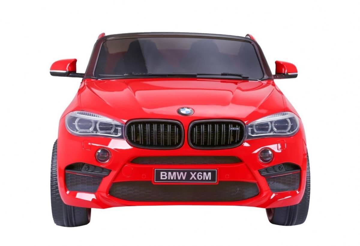 Masinuta electrica pentru copii BMW X6M (2168) XXL cu 2 locuri, Rosu - imagine 3