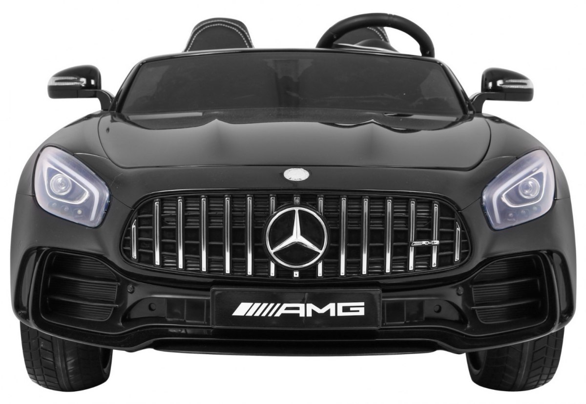 MASINUTA ELECTRICA PENTRU COPII MERCEDES-AMG GT R Coupé 4x4 (HL289) Negru LUCIOS - imagine 3