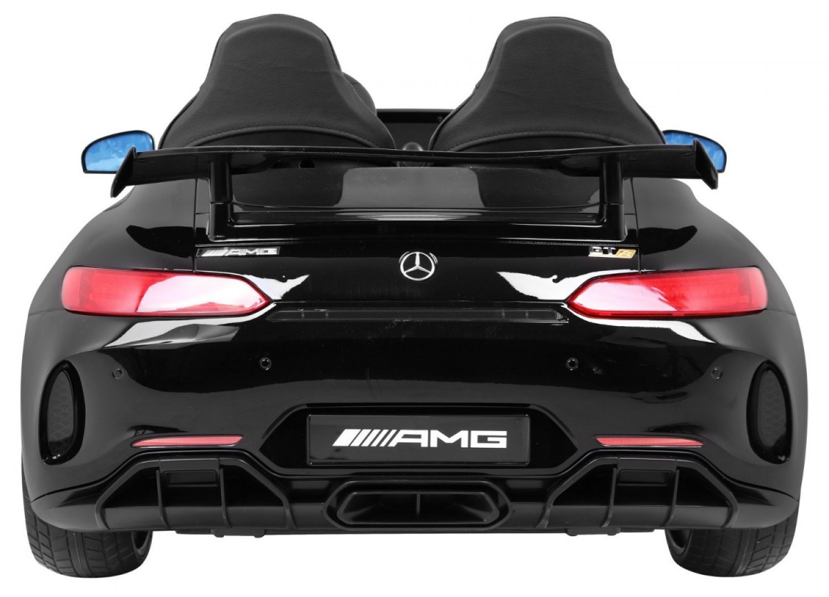 MASINUTA ELECTRICA PENTRU COPII MERCEDES-AMG GT R Coupé 4x4 (HL289) Negru LUCIOS - imagine 4