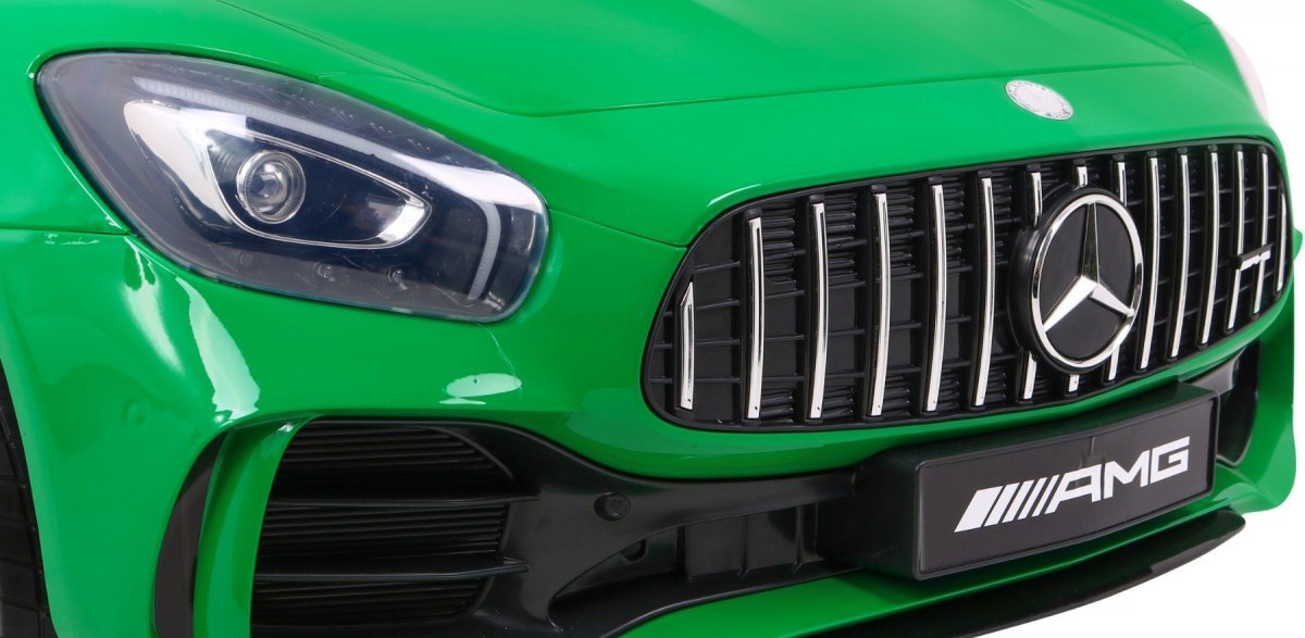 Masinuta electrica pentru copii MERCEDES-AMG GT R Coupe 4x4 (HL289) Verde metalizat - imagine 4
