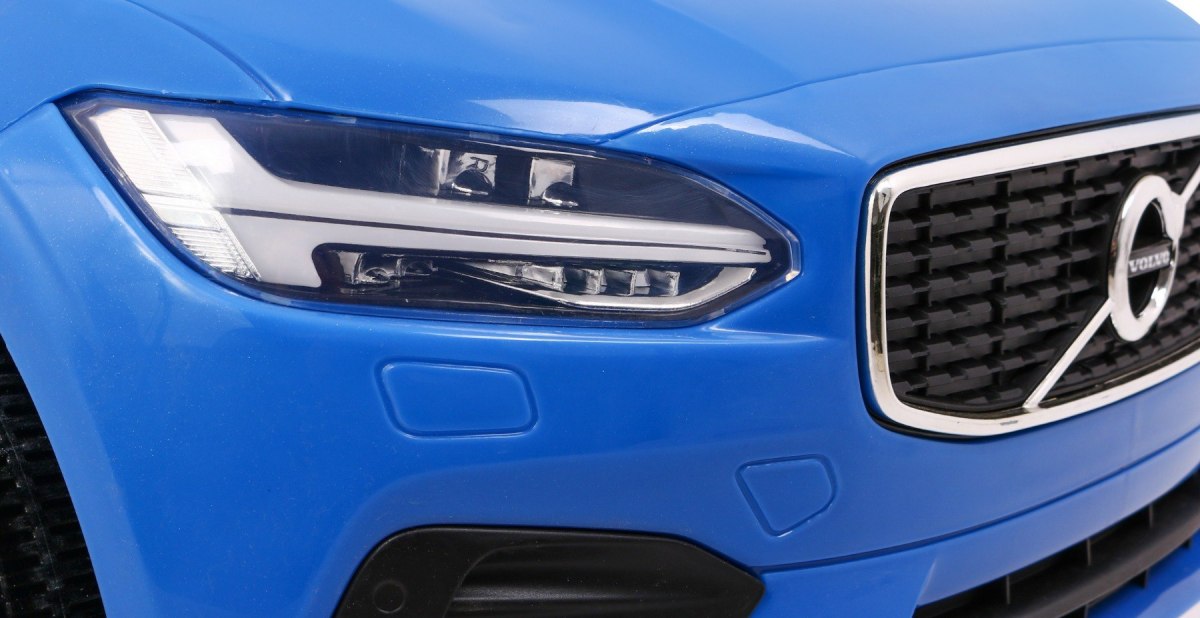 MASINUTA ELECTRICA PENTRU COPII VOLVO S90 albastru - imagine 9