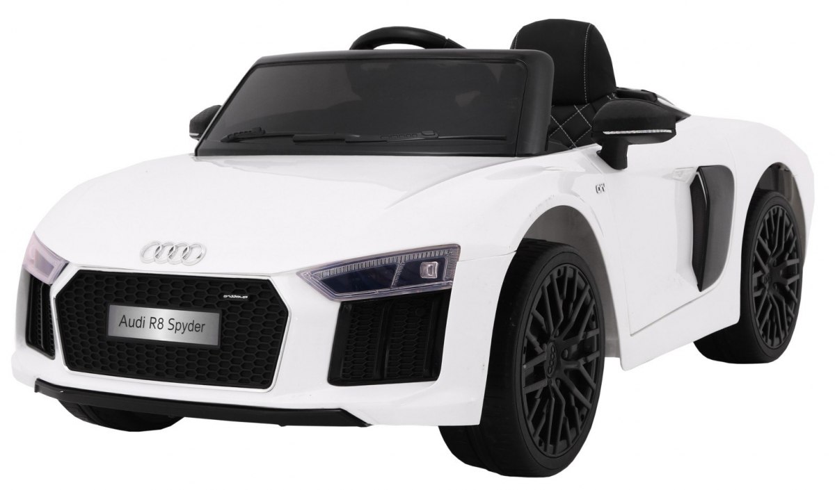Masinuta eIectrica pentru copii AUDI R8 SPYDER (2198) Alb