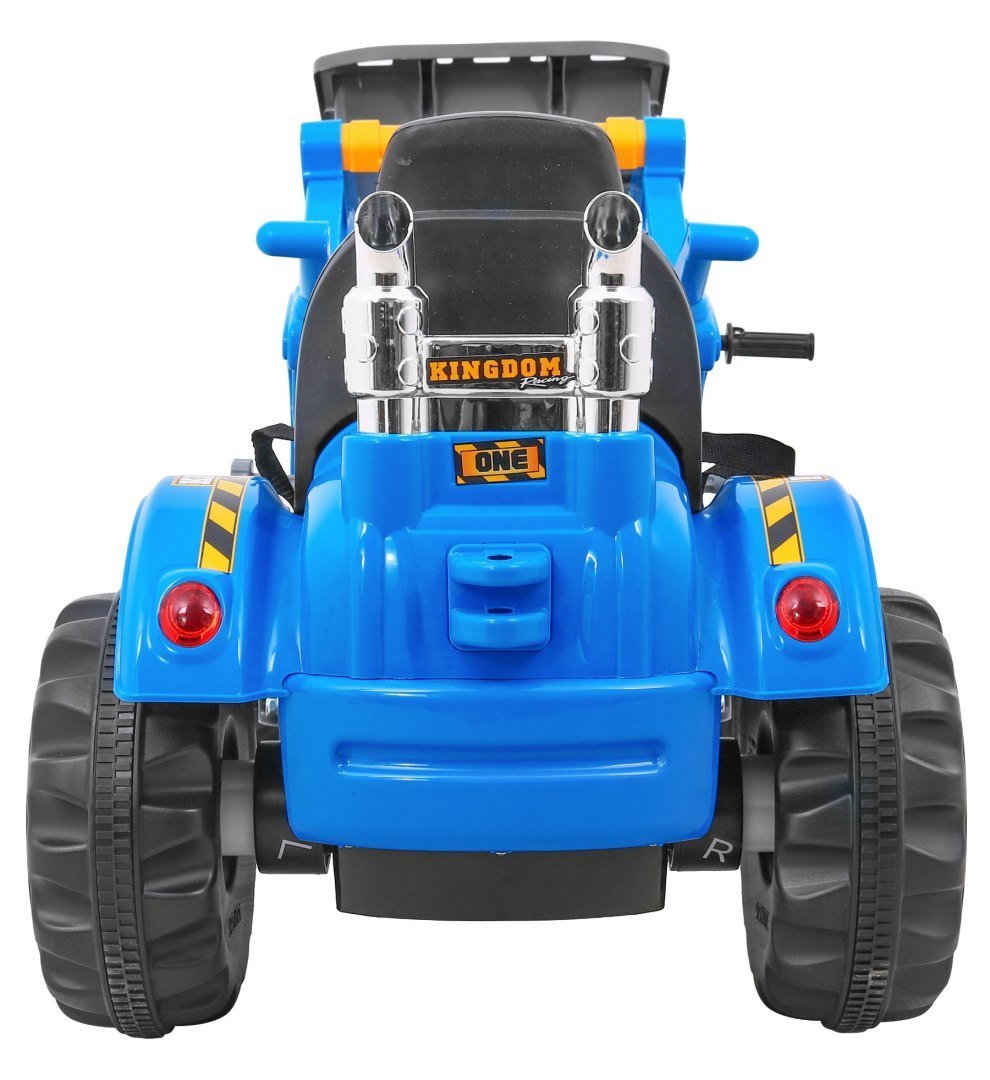 Tractor electric pentru copii cu cupa (328) Albastru - imagine 8