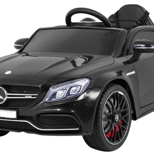 MAȘINUȚĂ ELECTRICĂ PENTRU COPII MERCEDES C63 1588 NEGRU