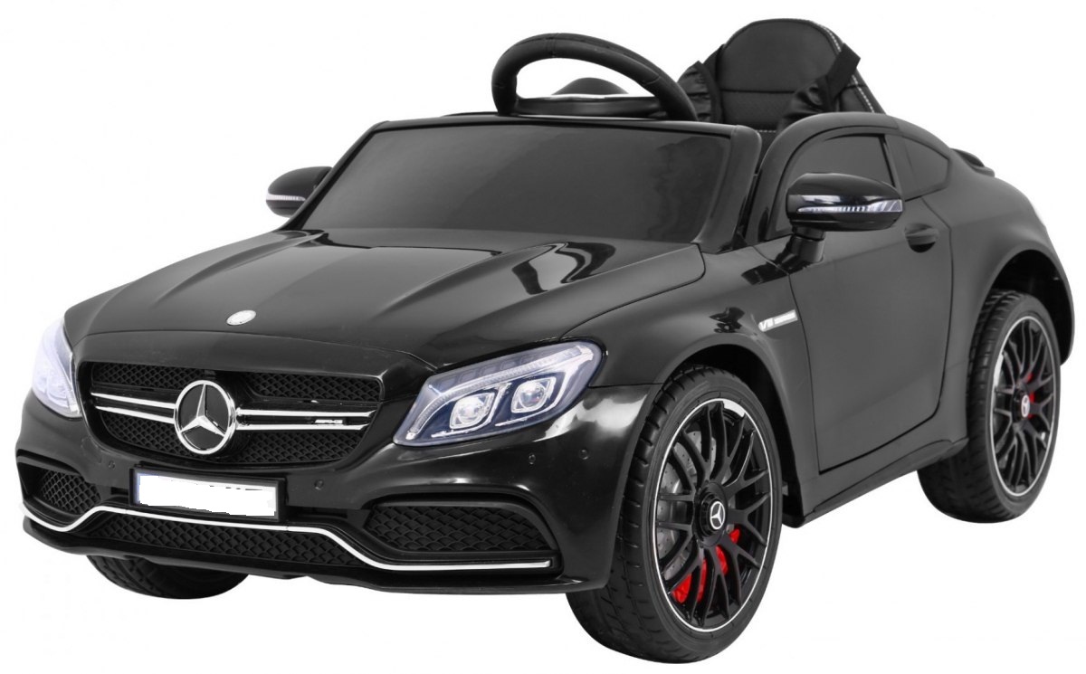 MAȘINUȚĂ ELECTRICĂ PENTRU COPII MERCEDES C63 1588 NEGRU