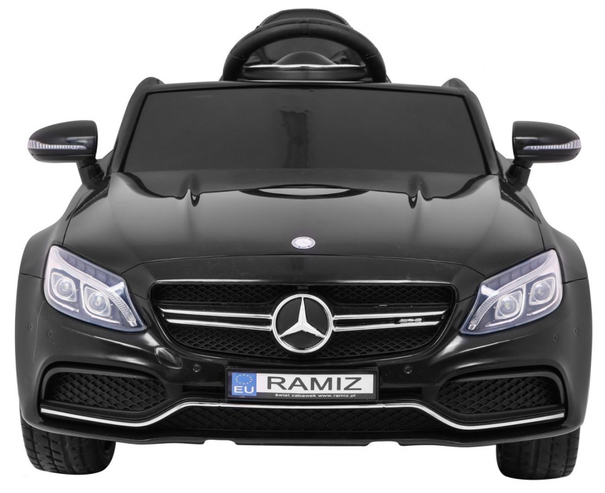 MAȘINUȚĂ ELECTRICĂ PENTRU COPII MERCEDES C63 1588 NEGRU - imagine 2