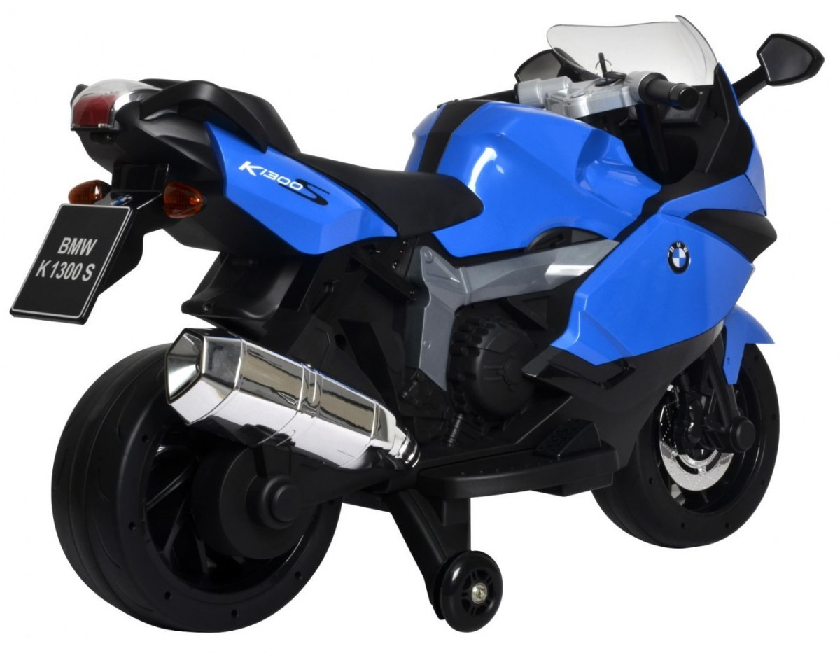 MOTOCICLETA ELECTRICA 283, 12 VOLTI, albastru - imagine 4