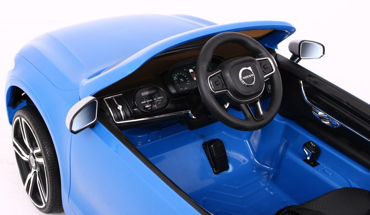 MASINUTA ELECTRICA PENTRU COPII VOLVO S90 albastru - imagine 6