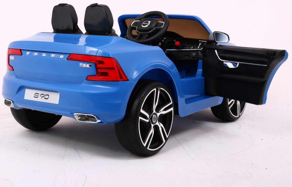 MASINUTA ELECTRICA PENTRU COPII VOLVO S90 albastru - imagine 5