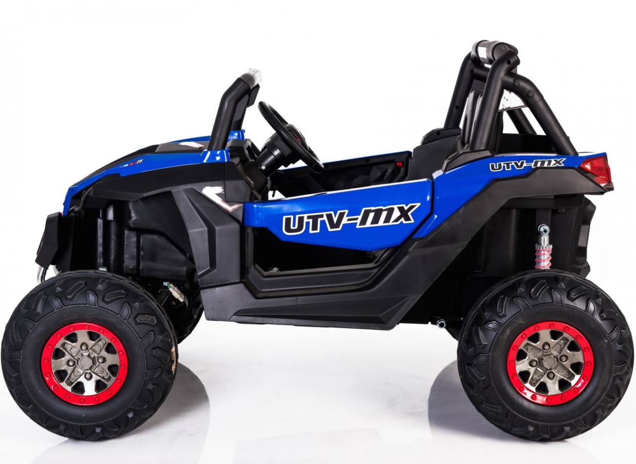 Masinuta electrica pentru copii UTV BUGGY POWER 180W 4x4 cu ecran LCD (ХМХ-603) Albastru - imagine 2
