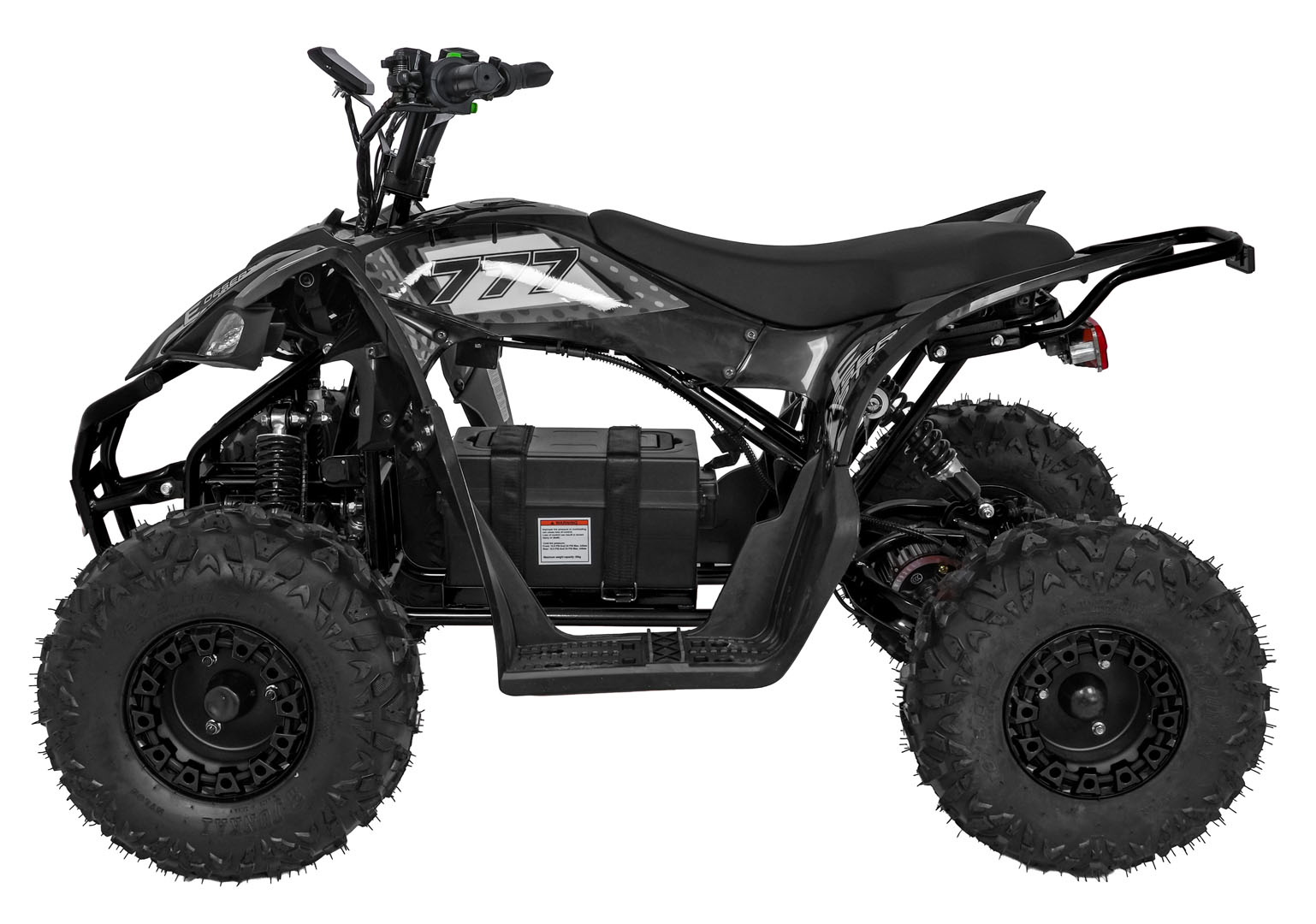 ATV electric pentru copii DESERT STORM LIFT 48V 800W (002) Negru - imagine 2