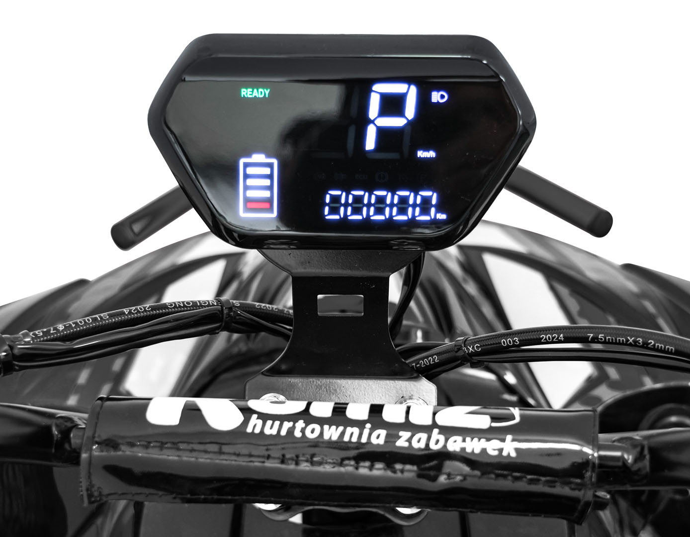 ATV electric pentru copii DESERT STORM LIFT 48V 800W (002) Negru - imagine 9
