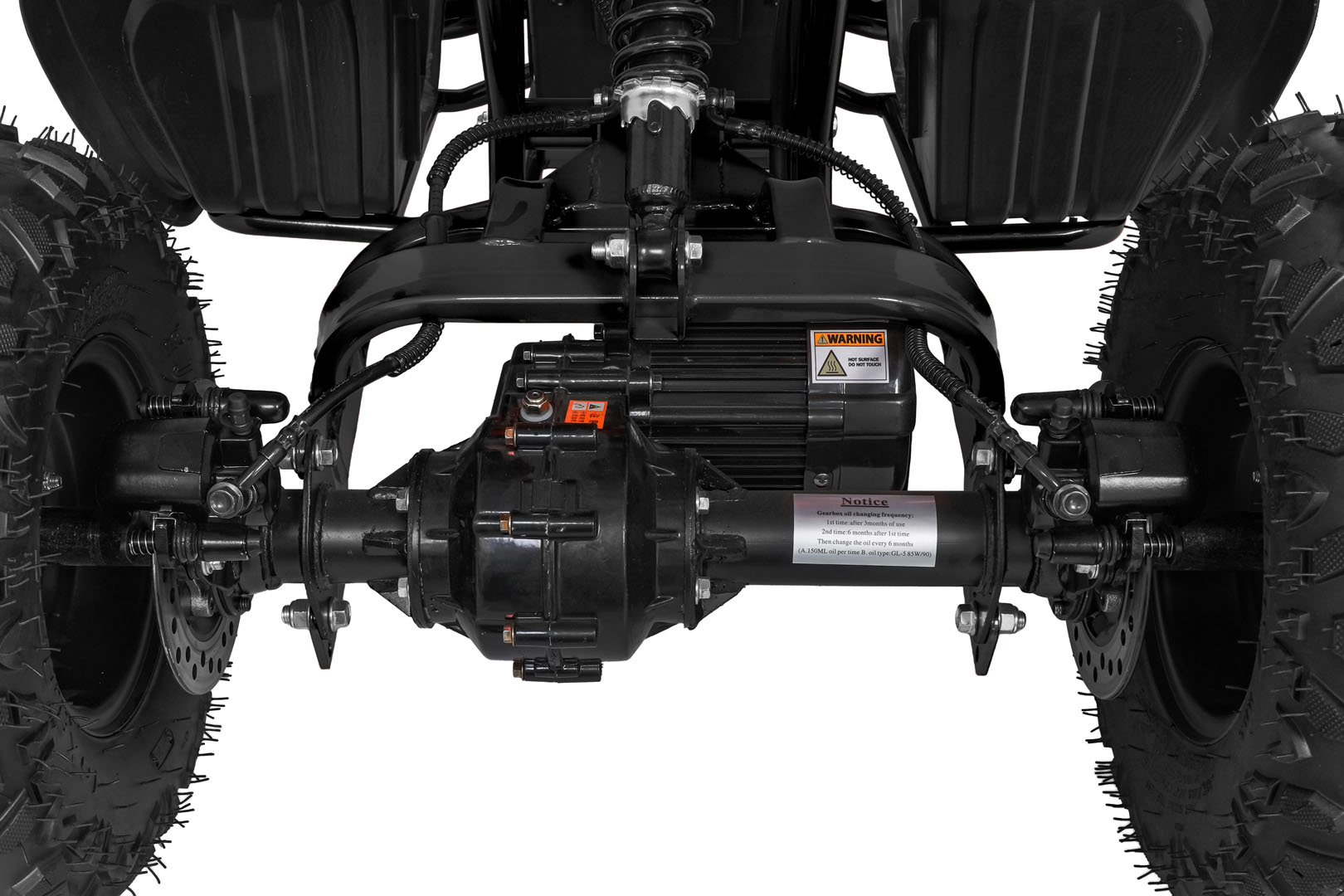 ATV electric pentru copii DESERT STORM LIFT 48V 800W (002) Negru - imagine 5