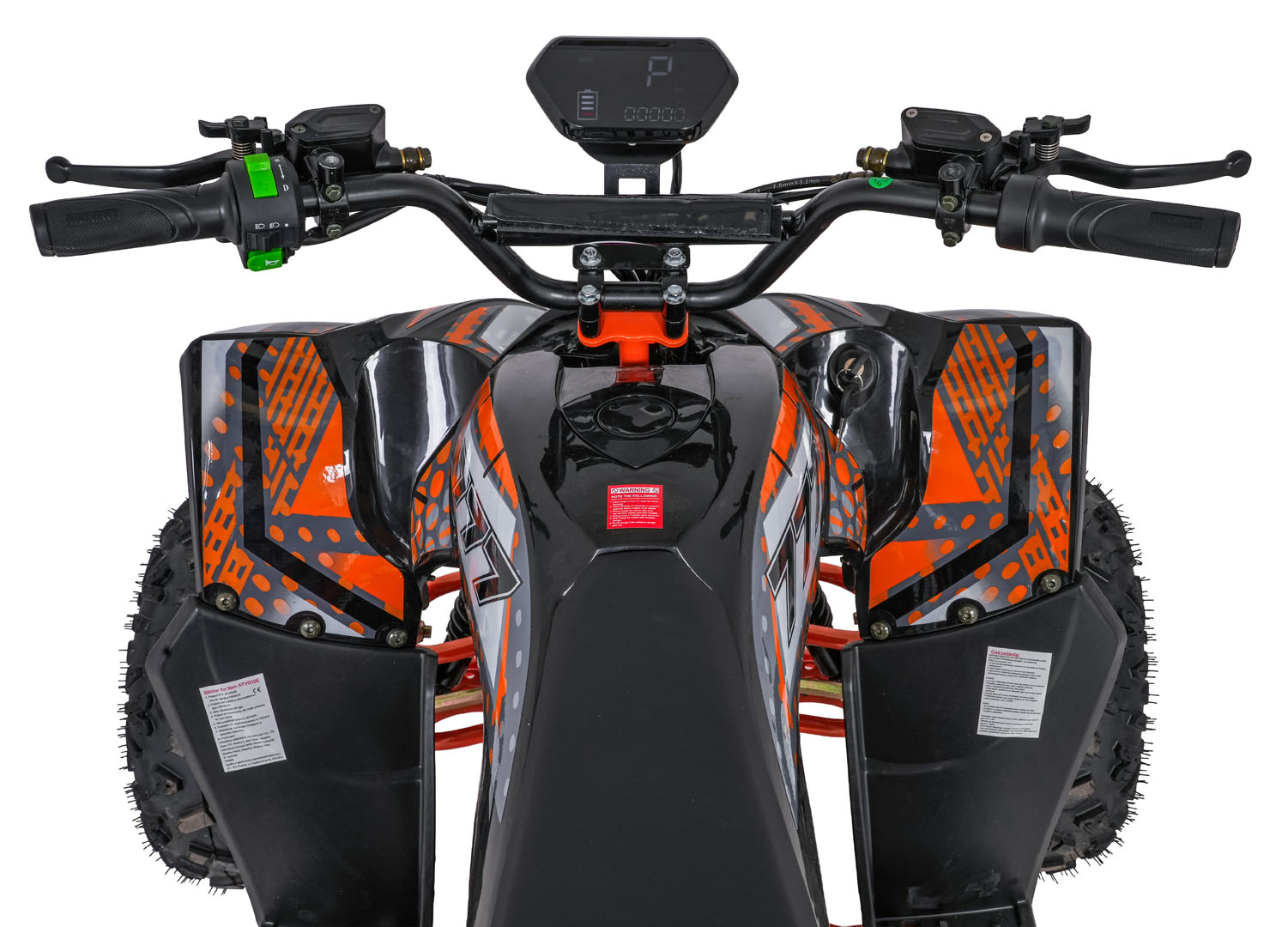 ATV electric pentru copii DESERT STORM LIFT 48V 800W (002) Portocaliu - imagine 3