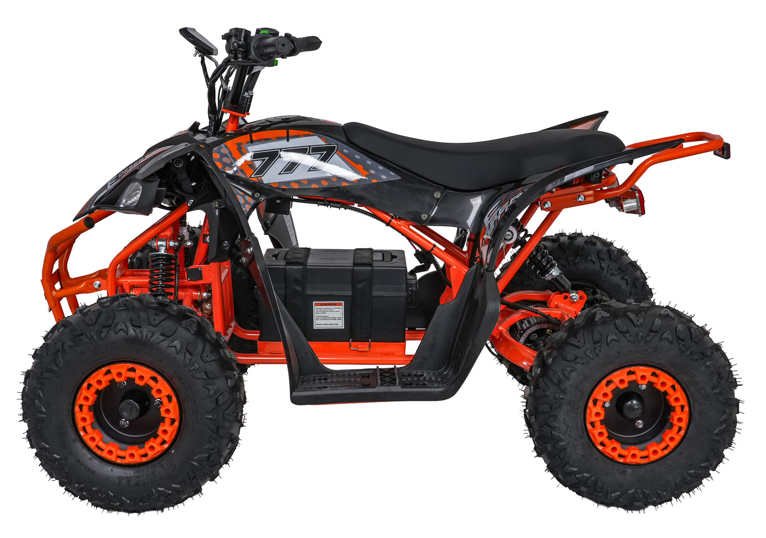 ATV electric pentru copii DESERT STORM LIFT 48V 800W (002) Portocaliu - imagine 5