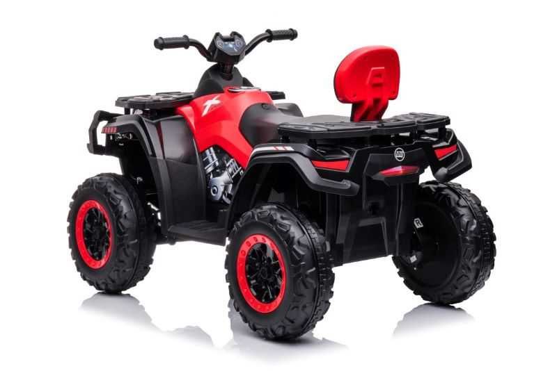 ATV electric pentru copii cu 2 locuri XT-SPEED FAST EDITION 320W 24V 4x4 cu viteza maxima 9km/h si cu cupa detasabila (s615) Rosu - imagine 14