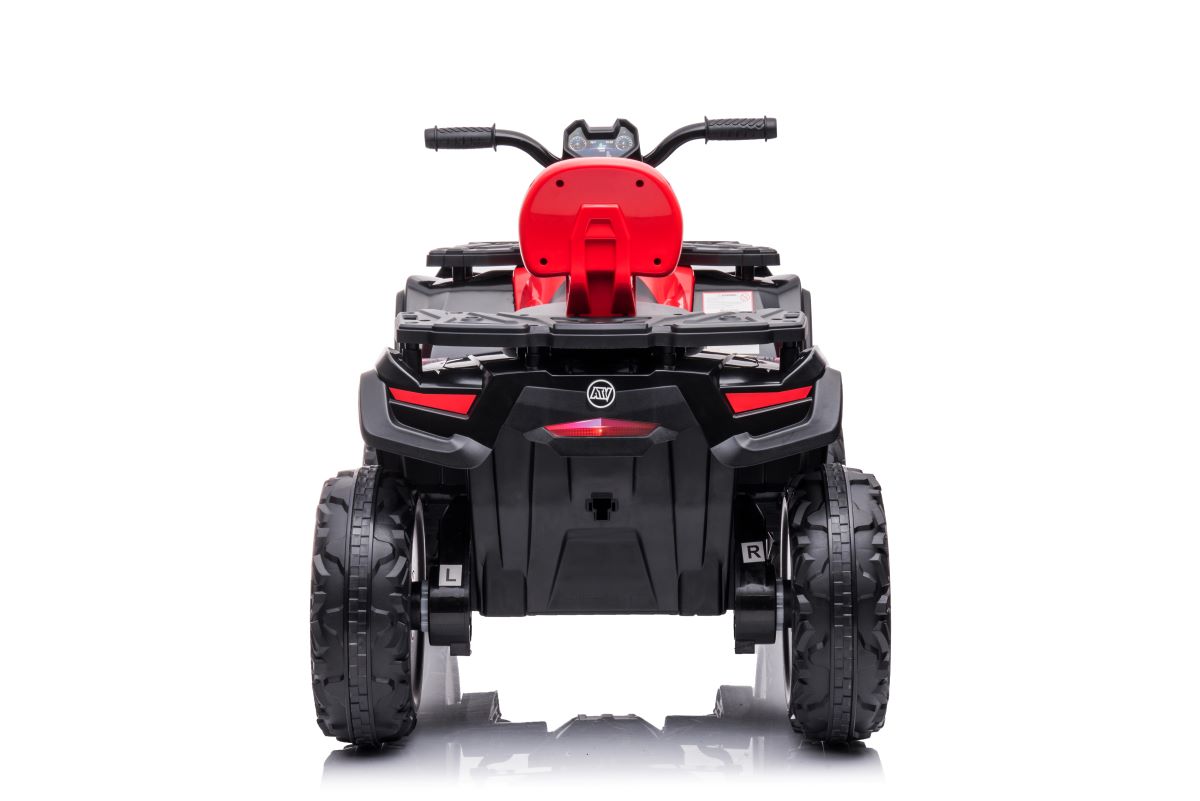 ATV electric pentru copii cu 2 locuri XT-SPEED FAST EDITION 320W 24V 4x4 cu viteza maxima 9km/h si cu cupa detasabila (s615) Rosu - imagine 13