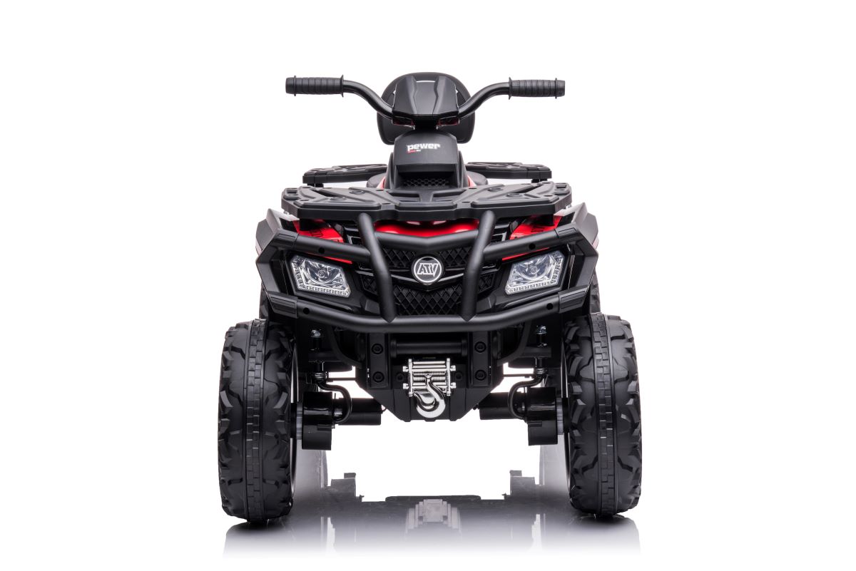 ATV electric pentru copii cu 2 locuri XT-SPEED FAST EDITION 320W 24V 4x4 cu viteza maxima 9km/h si cu cupa detasabila (s615) Rosu - imagine 15