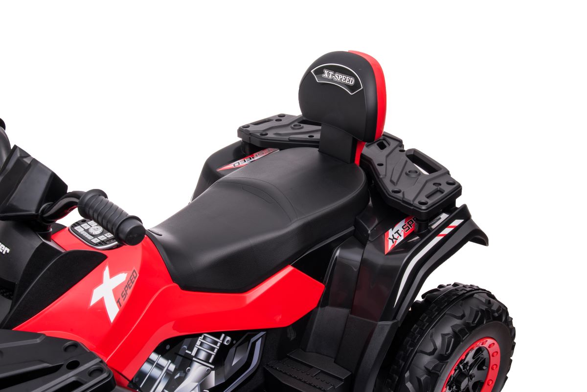 ATV electric pentru copii cu 2 locuri XT-SPEED 180W 24V 4x4, (S615) Rosu - imagine 7
