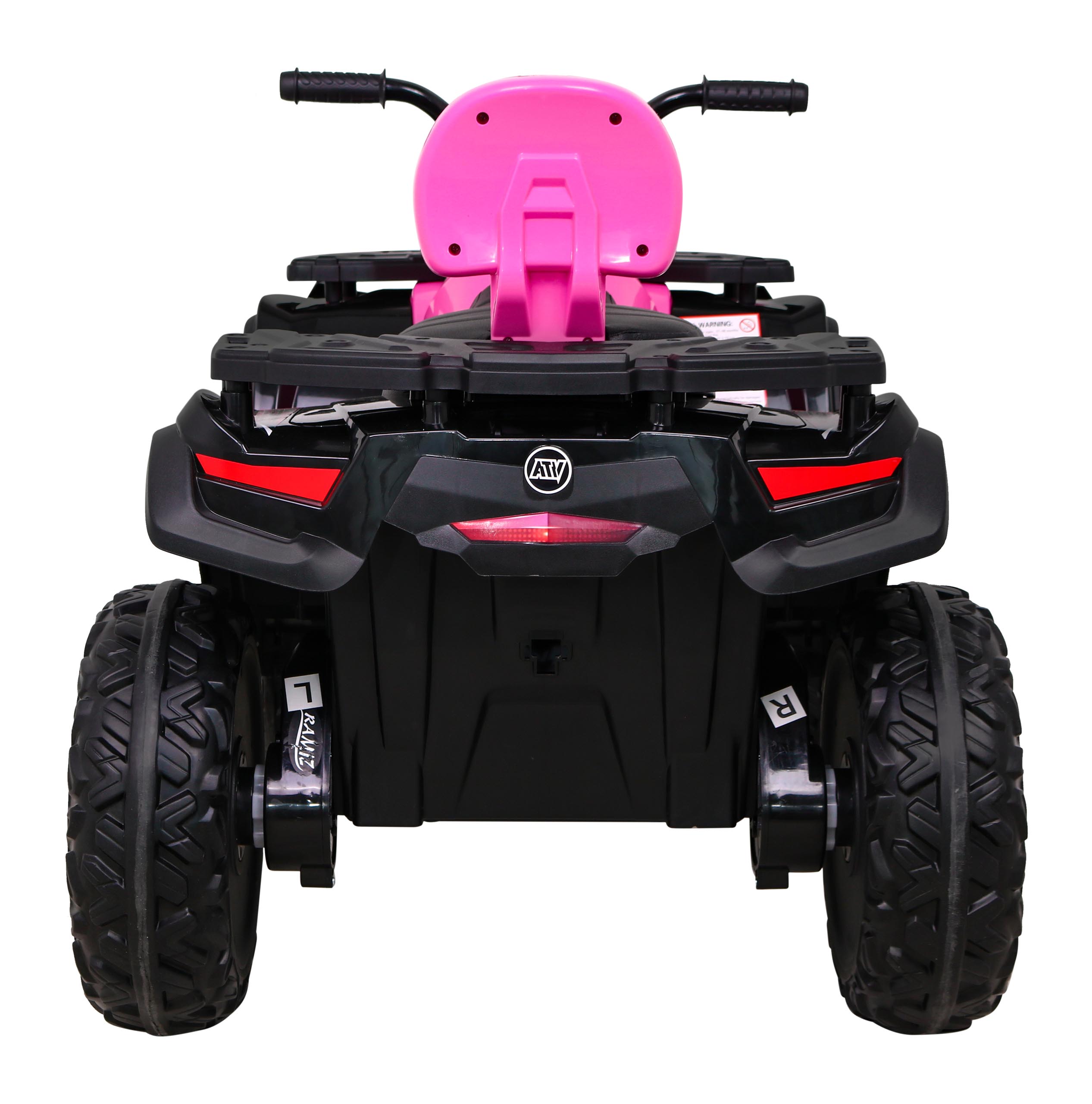 ATV electric pentru copii cu 2 locuri XT-SPEED 180W 24V 4x4, (S615) Roz - imagine 6