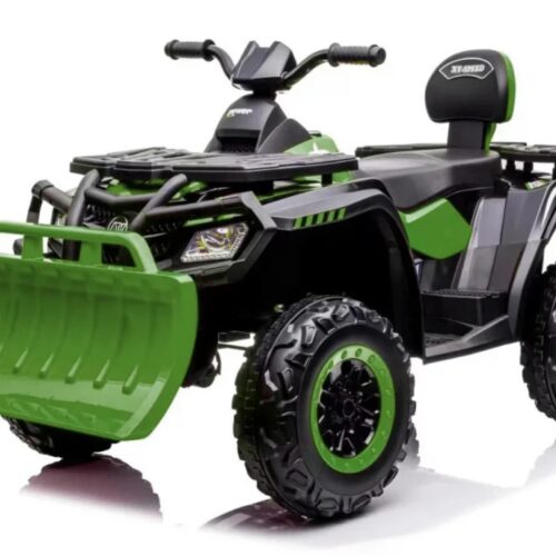 ATV electric pentru copii cu 2 locuri XT-SPEED FAST EDITION 320W 24V 4×4, cu cupa detasabila (S615) Verde