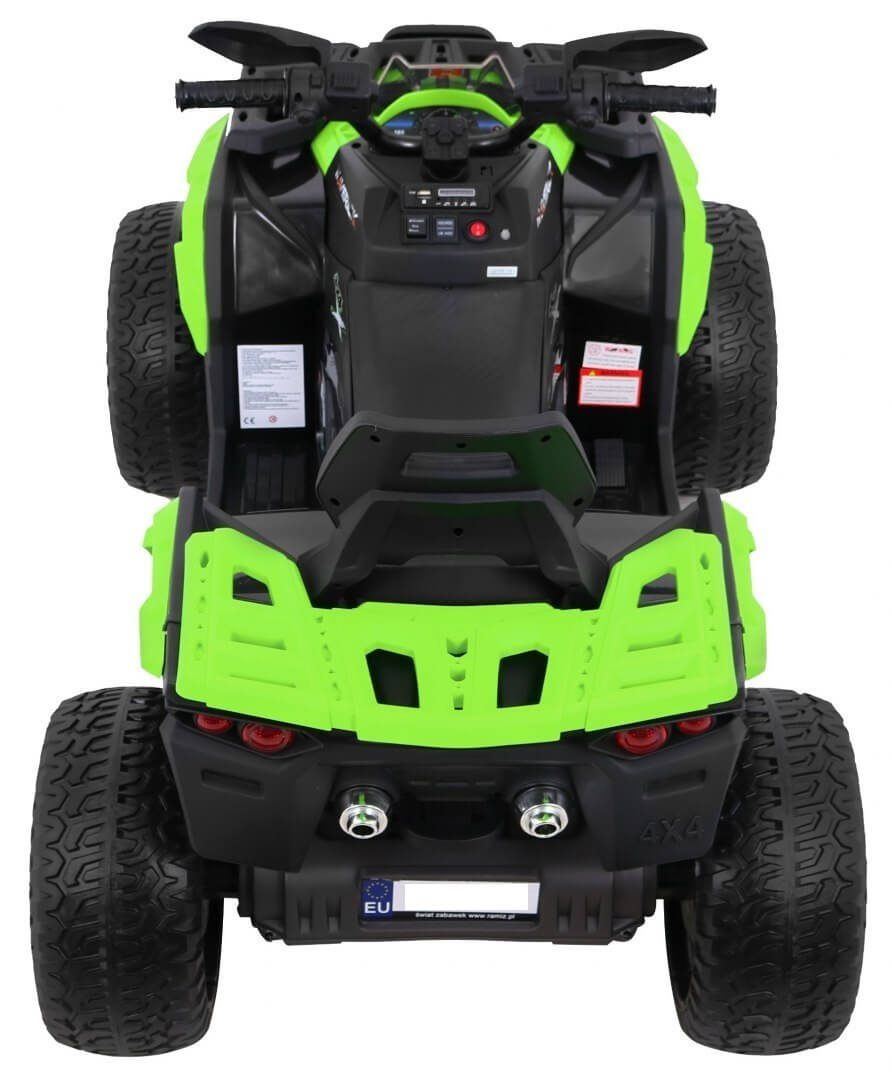 ATV electric pentru copii 4x4 12 volti (3588) Verde - imagine 5